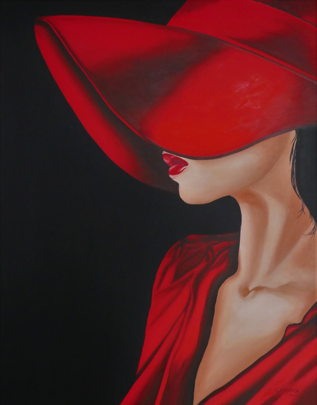 “Dame met rode hoed&nbsp;6”